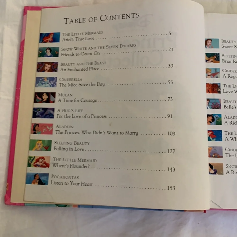 Disney Princess Collection Book - Picture 3 of 6